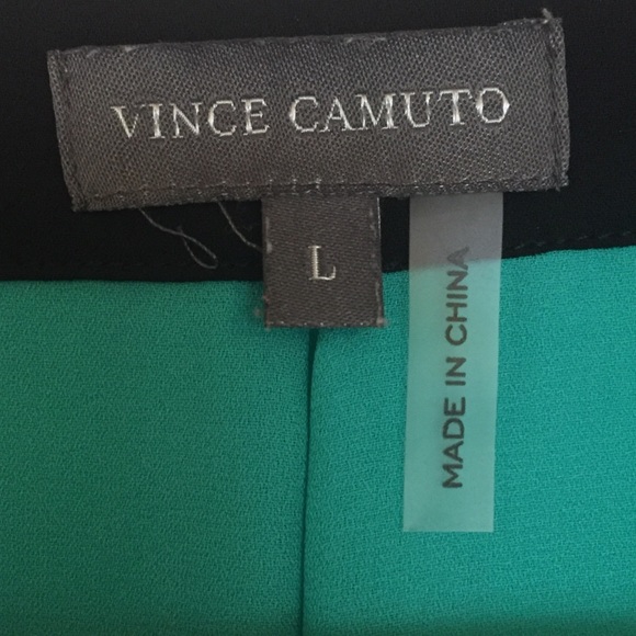 Vince Camuto teal green top size L - Picture 5 of 6